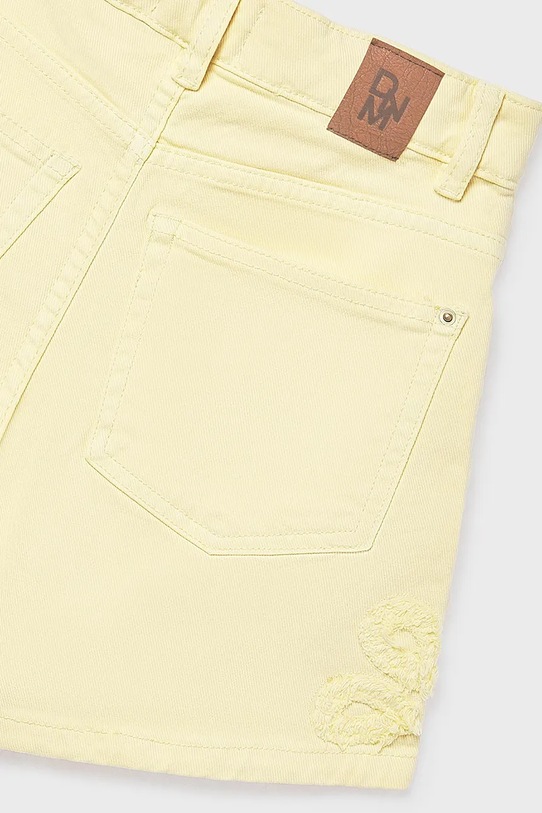 Mayoral szorty dziecięce żółty 6204.8F.Junior.PPY2
