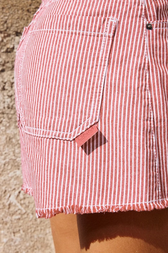 Dječje pamučne kratke hlače Mayoral 6205.8F.Junior.PPY2 crvena