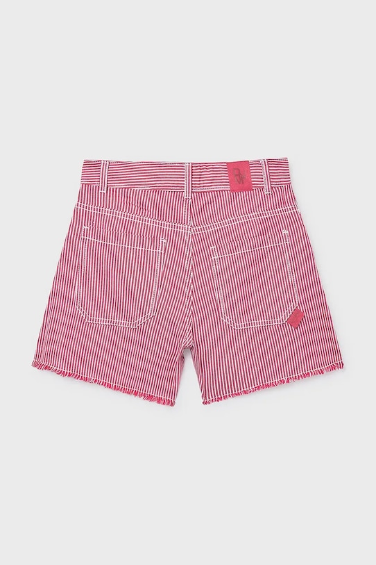 Djevojčice Dječje pamučne kratke hlače Mayoral 6205.8F.Junior.PPY2 crvena