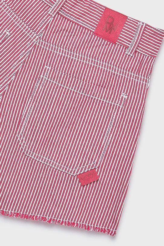 Dječje pamučne kratke hlače Mayoral crvena 6205.8F.Junior.PPY2