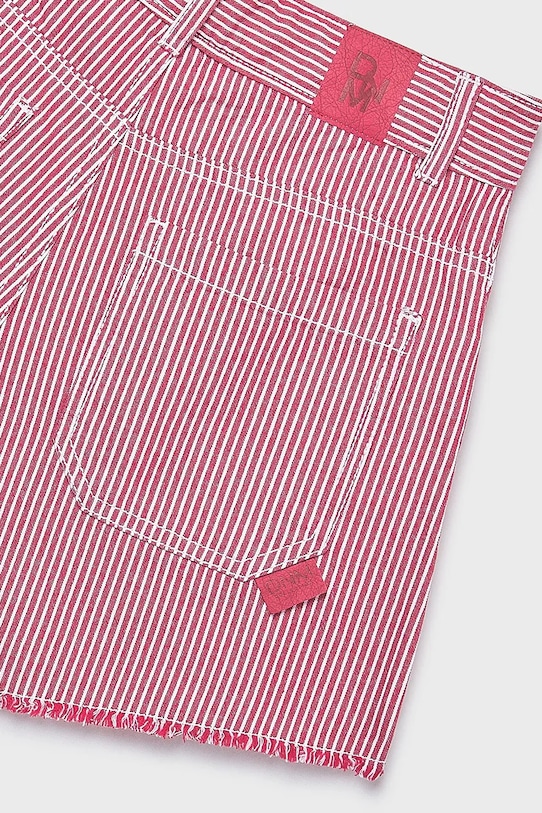 Dječje pamučne kratke hlače Mayoral crvena 6205.8F.Junior.PPY2