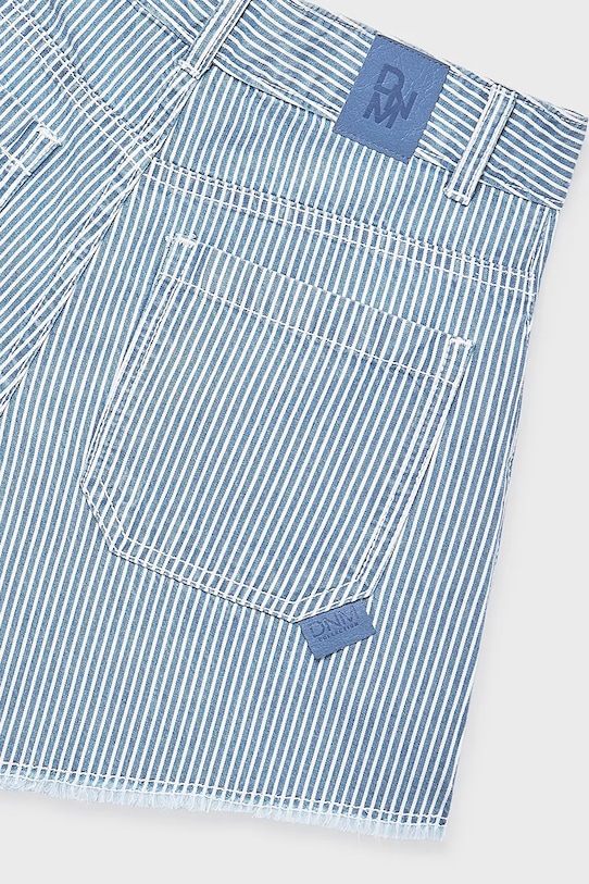 Djevojčice Dječje pamučne kratke hlače Mayoral 6205.8F.Junior.PPY2 plava