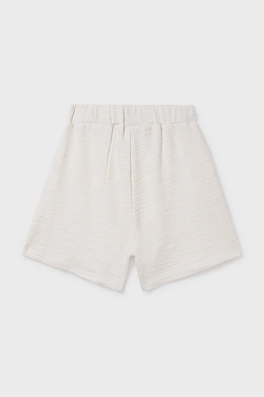 Otroške kratke hlače Mayoral 6206.8K.Junior.PPY2 bela SS26