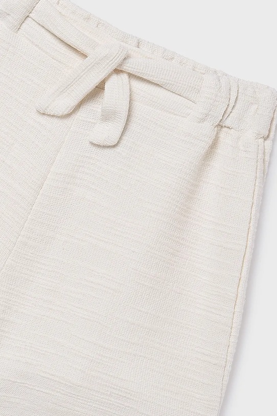 Deklice Otroške kratke hlače Mayoral 6206.8K.Junior.PPY2 bela