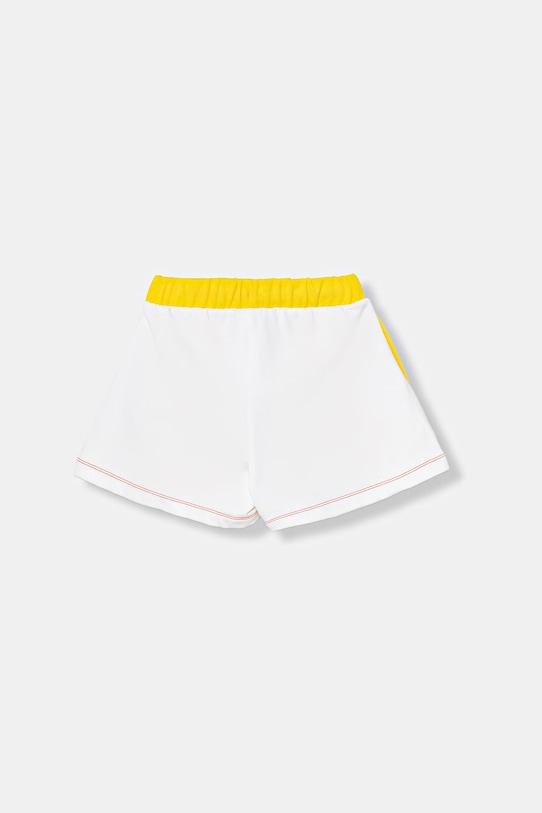 United Colors of Benetton szorty dresowe dziecięce bawełniane 3YZBC903M.G.Seasonal żółty SS26