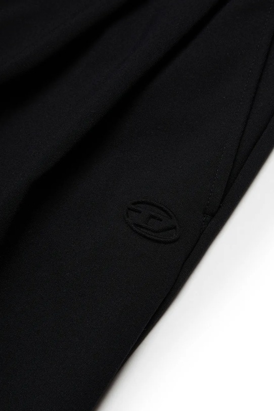 Dětské šortky s viskózou Diesel PALLYN SHORTS černá J02674.KYATE