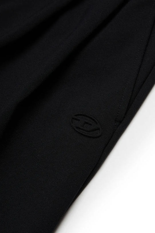 Diesel szorty z wiskozą dziecięce PALLYN SHORTS czarny J02674.KYATE