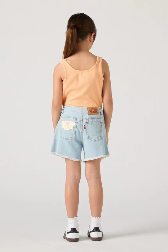 Levi's szorty dziecięce jeansowe CROCHET APPLIQUE A LINE SH 3EP479