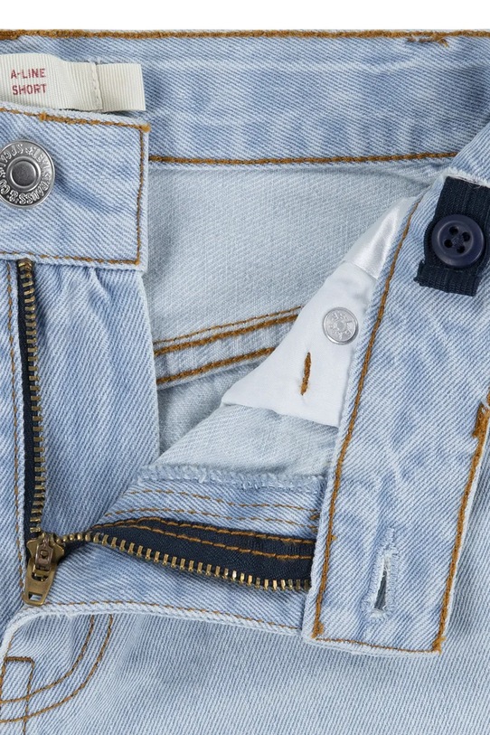 Levi's szorty dziecięce jeansowe CROCHET APPLIQUE A LINE SH 4EP479