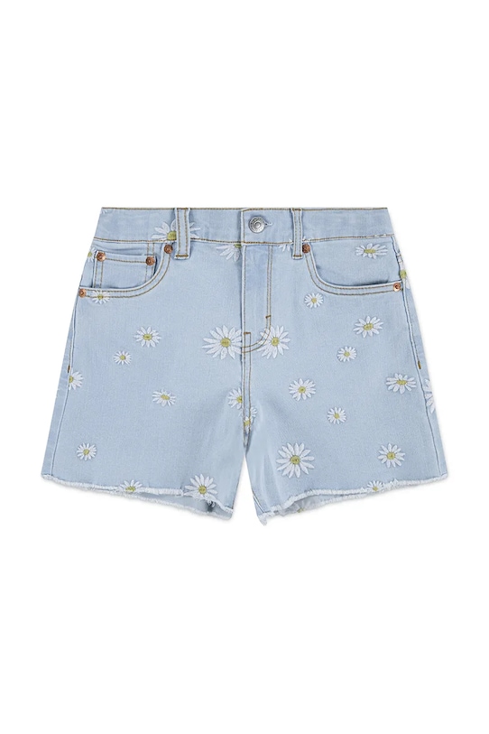 Otroške kratke hlače iz jeansa Levi's DAISY DENIM A LINE SHORT 3EP480 modra SS26