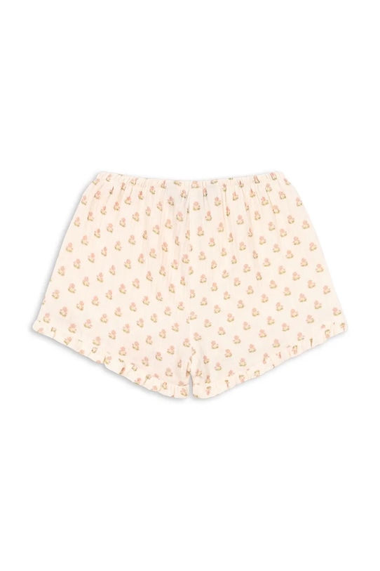 Konges Sløjd szorty bawełniane dziecięce COCO SHORTS GOTS KS104743.PPY2 beżowy SS26