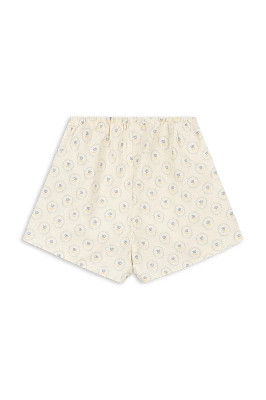 Konges Sløjd szorty bawełniane dziecięce COEUR SHORTS GOTS KS104748.PPY2 beżowy SS26
