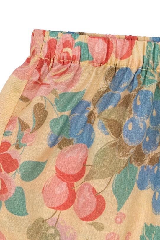 Dziewczynka Konges Sløjd szorty bawełniane dziecięce PACEY SHORTS GOTS KS105026.PPY2 multicolor