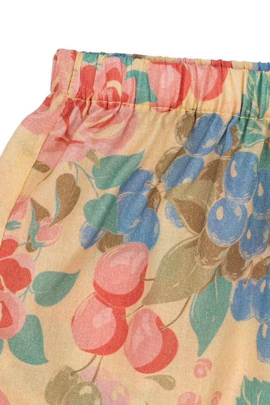 Dziewczynka Konges Sløjd szorty bawełniane dziecięce PACEY SHORTS GOTS KS105026.PPY2 multicolor