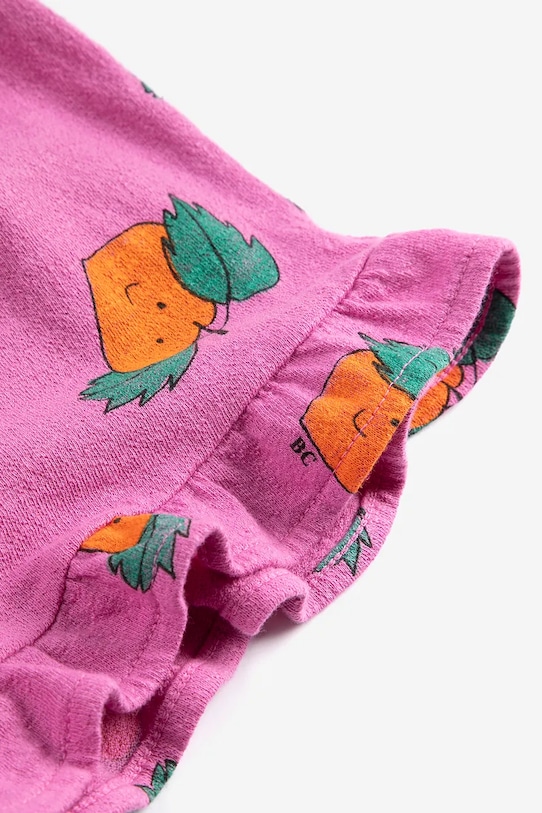 Bobo Choses gyerek pamut rövidnadrág Tangerine lila 126AC063