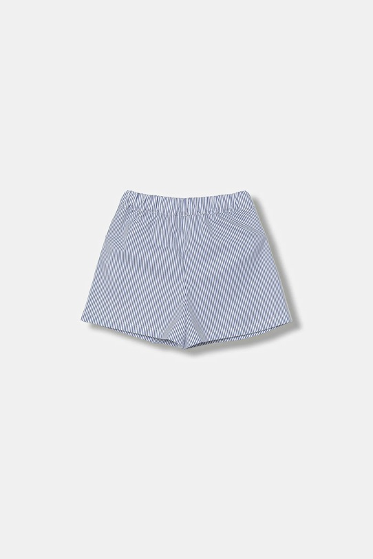 Elisabetta Franchi szorty bawełniane dziecięce EFBE087.0.CR025.98.128 niebieski SS26