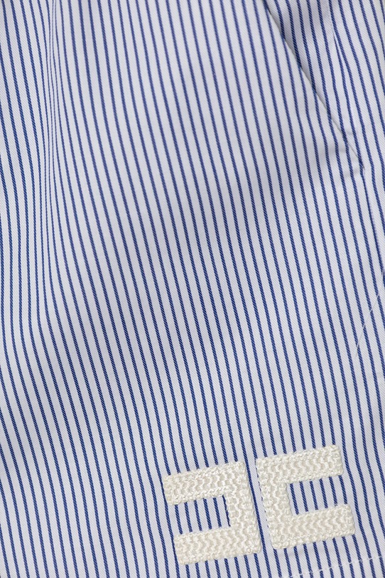 Dziewczynka Elisabetta Franchi szorty bawełniane dziecięce EFBE087.0.CR025.140.158 niebieski