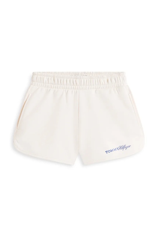 Tommy Hilfiger szorty dresowe dziecięce z bawełną KG0KG09354.104.122.PPY2 biały SS26