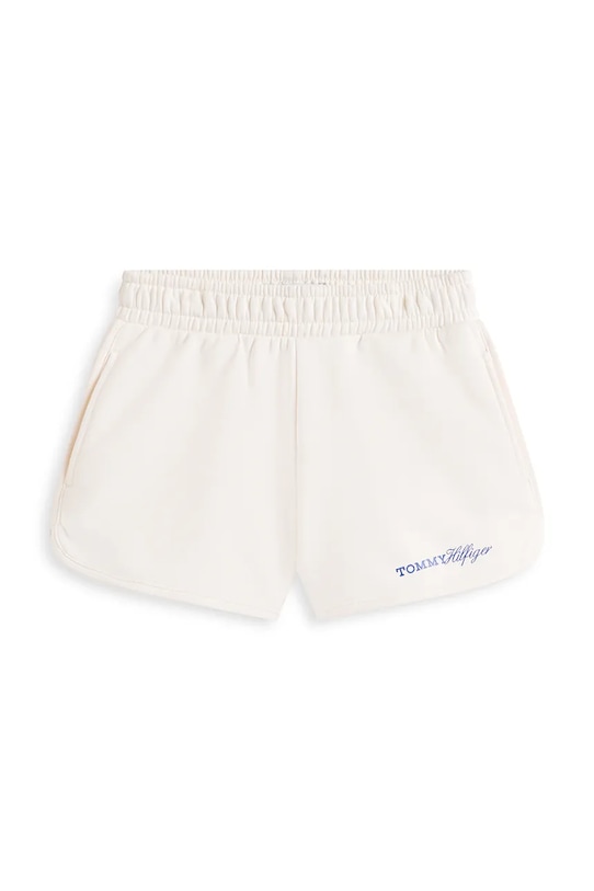 Tommy Hilfiger szorty dresowe dziecięce z bawełną KG0KG09354.104.122.PPY2 biały SS26