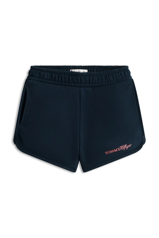 Tommy Hilfiger szorty dresowe dziecięce z bawełną KG0KG09354.104.122.PPY2 granatowy SS26