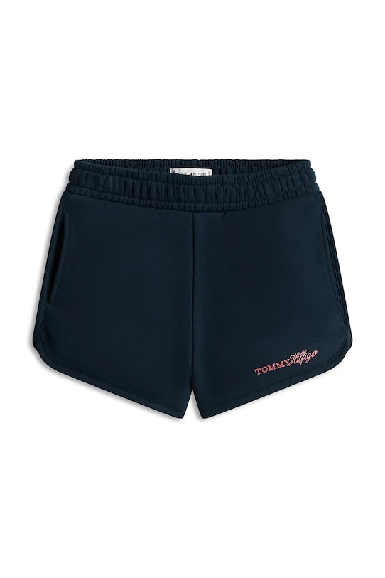 Tommy Hilfiger szorty dresowe dziecięce z bawełną KG0KG09354.104.122.PPY2 granatowy SS26