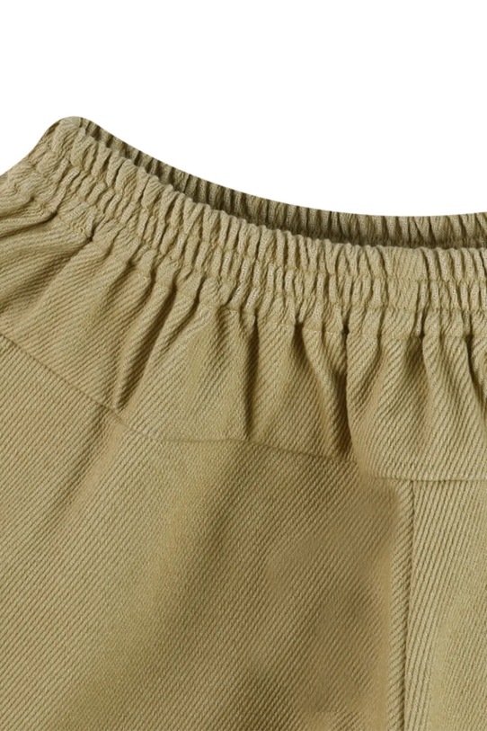 Donsje szorty bawełniane dziecięce Mazena Shorts zielony 4115000