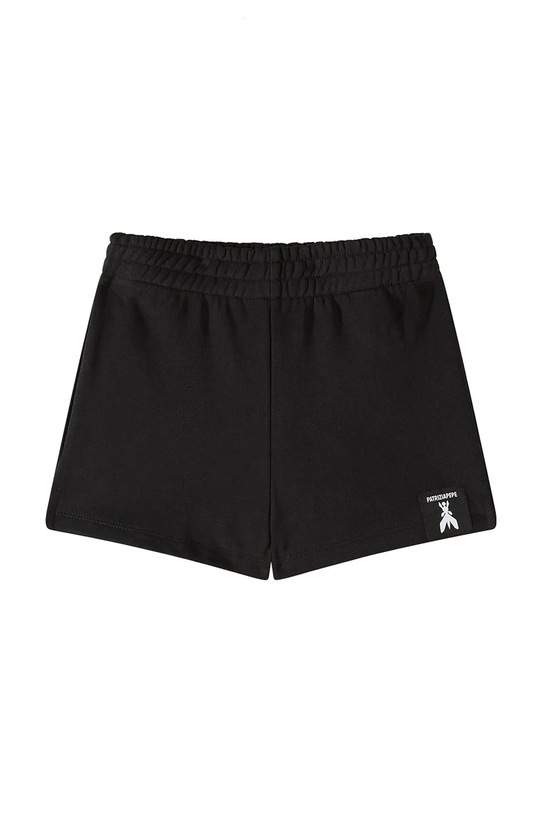 Patrizia Pepe szorty dziecięce bawełniane J409 czarny 7P0346