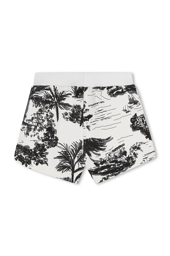 Detské krátke nohavice Karl Lagerfeld Z31125.156.162 čierna SS26