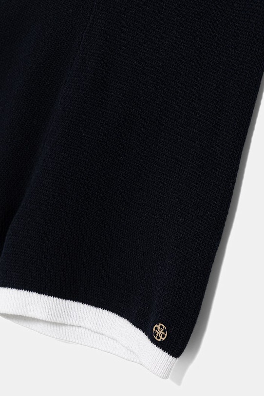 Dziewczynka Guess szorty bawełniane dziecięce J6GD07.Z5511.PPY2.M granatowy