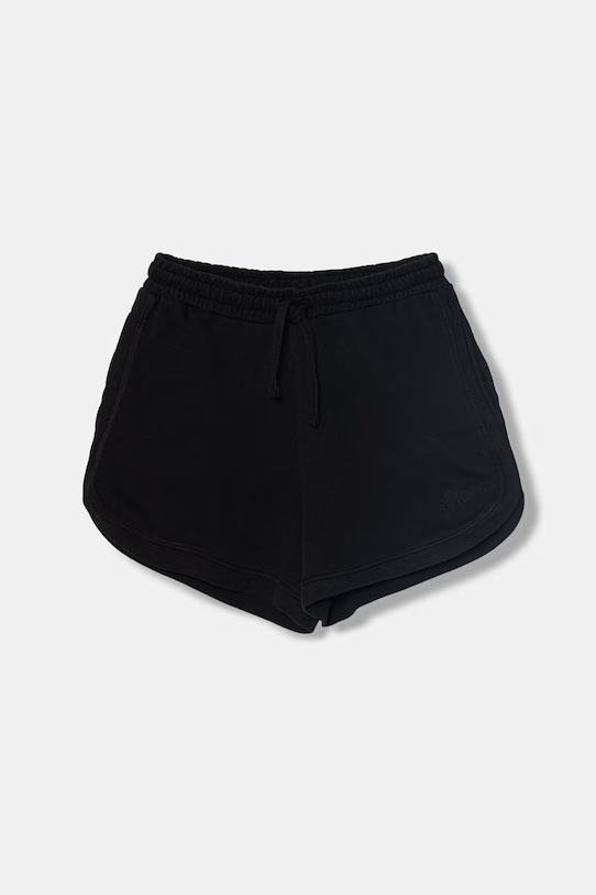 Guess szorty dresowe dziecięce bawełniane czarny J6GD11.KAD74.PPY2.M