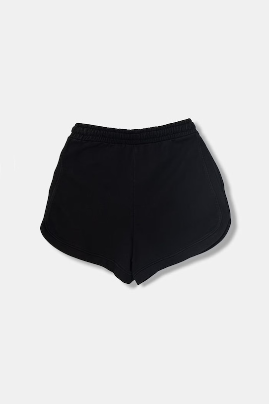 Guess szorty dresowe dziecięce bawełniane J6GD11.KAD74.PPY2.M czarny SS26