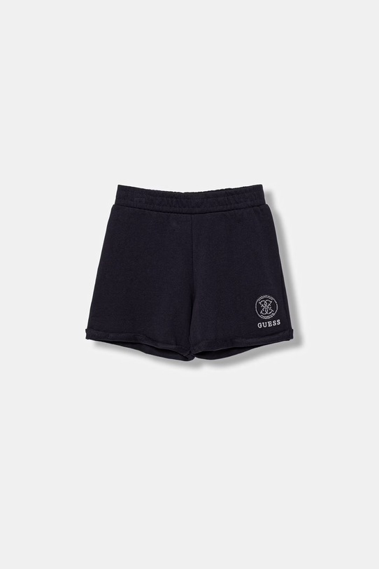 Guess szorty bawełniane dziecięce casual granatowy J6GD41.KA6R4.PPY2.M