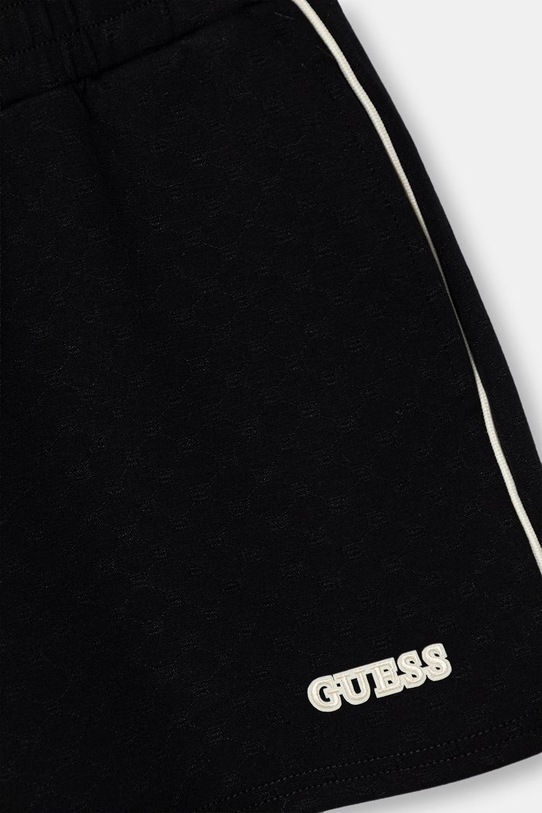 Dziewczynka Guess szorty dresowe dziecięce z wiskozą J6GD38.KF972.PPY2.M czarny