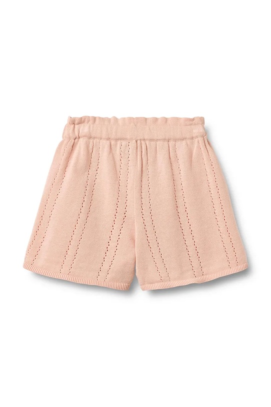 Wheat szorty dziecięce bawełniane 1012.560.GOTS różowy SS26