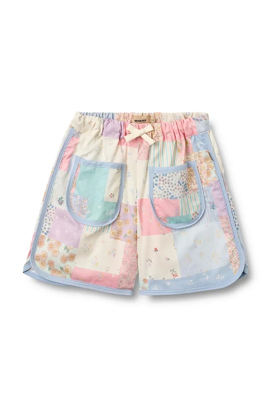 Wheat szorty bawełniane dziecięce 1018.261.GOTS multicolor SS26