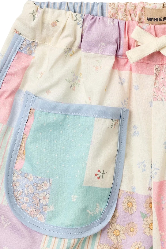 Wheat szorty bawełniane dziecięce multicolor 1018.261.GOTS