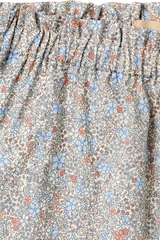 Dziewczynka Wheat szorty bawełniane dziecięce 1019.223.GOTS niebieski