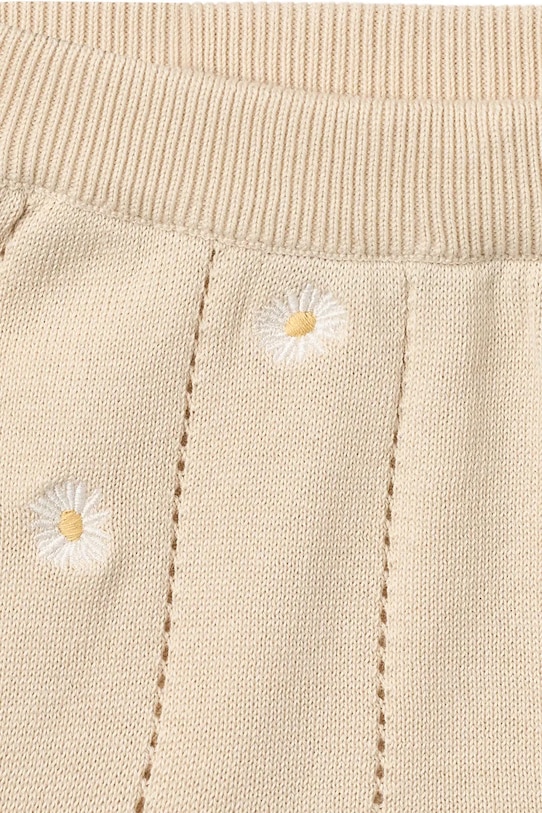 Dziewczynka Wheat szorty niemowlęce bawełniane 5015.560.GOTS beżowy