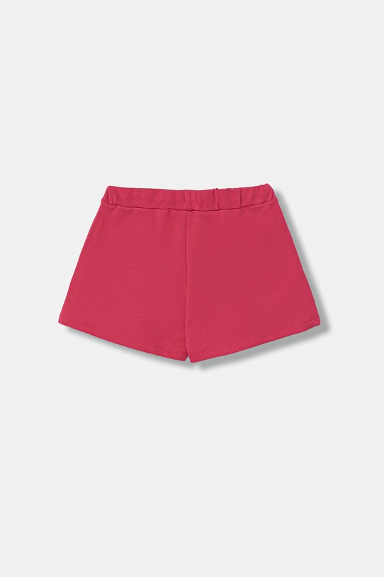 United Colors of Benetton szorty dresowe dziecięce bawełniane 3J68C903O.G.Stagionale różowy SS26