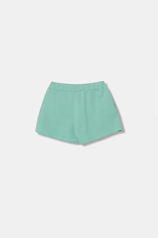 United Colors of Benetton szorty dresowe dziecięce bawełniane 3J68C903O.G.Stagionale turkusowy SS26