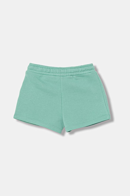 United Colors of Benetton szorty dresowe dziecięce bawełniane 3J70G901R.P.Stagionale turkusowy SS26