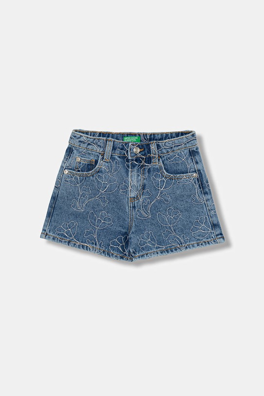 United Colors of Benetton kratke hlače otroške iz denima modra 4985G9038.P.Stagionale