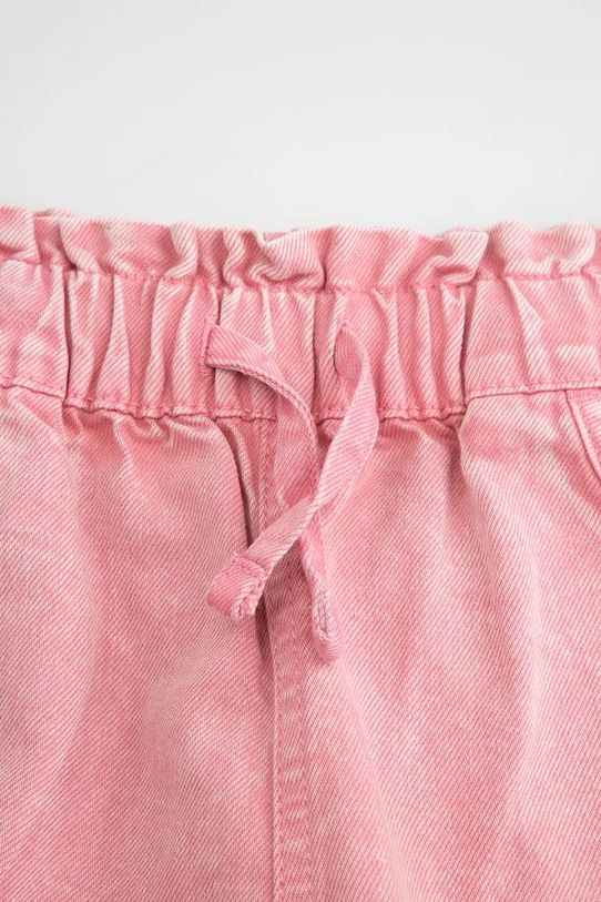 Fete Coccodrillo pantaloni scurți pentru copii, din denim WC6123202CJG roz