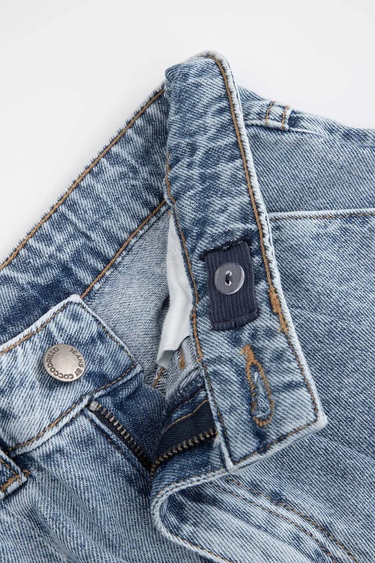 Dievča Coccodrillo šortky detské bavlnené WC6123203CJG modrá