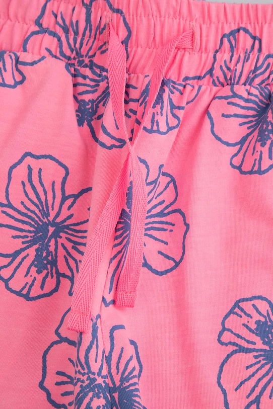 Dievča Coccodrillo šortky detské bavlnené WC6121402VGB ružová