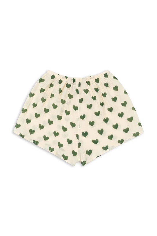 Konges Sløjd kratke hlače otroške bombažne COCO MINI SHORTS GOTS KS105323.PPY2 bež SS26