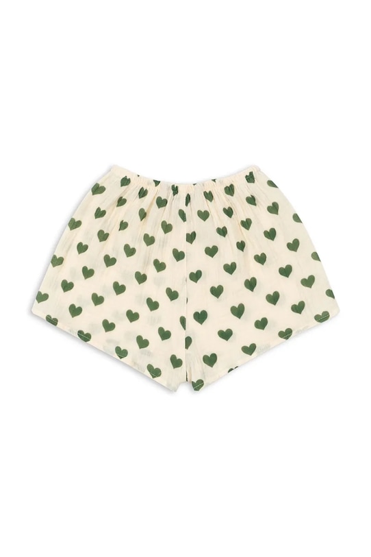 Konges Sløjd kratke hlače otroške bombažne COCO MINI SHORTS GOTS KS105323.PPY2 bež SS26