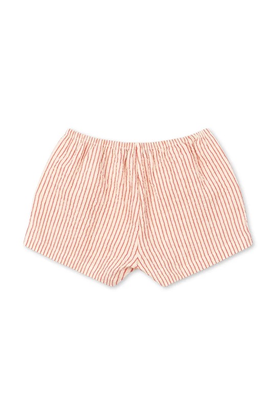 Konges Sløjd kratke hlače otroške bombažne ELLIE FRILL SHORTS GOTS KS105346.PPY2 roza SS26