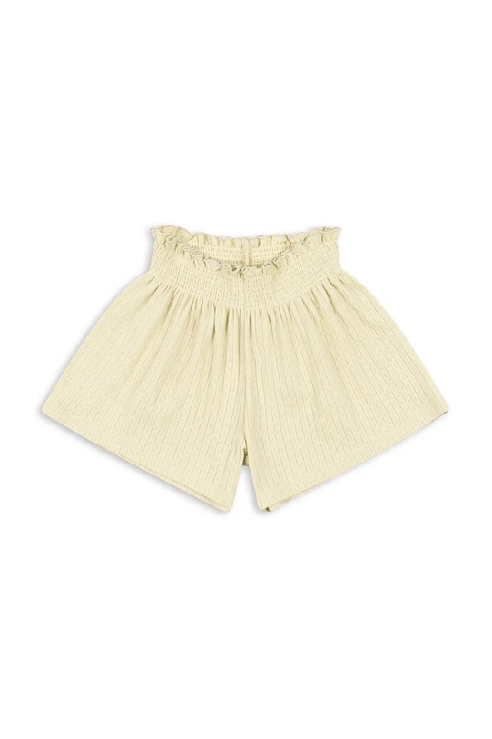 Konges Sløjd šortky dětské bavlněné MINNIE SHORTS GOTS žlutá KS105482.PPY2