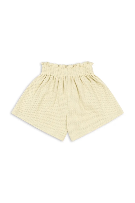 Konges Sløjd šortky dětské bavlněné MINNIE SHORTS GOTS KS105482.PPY2 žlutá SS26